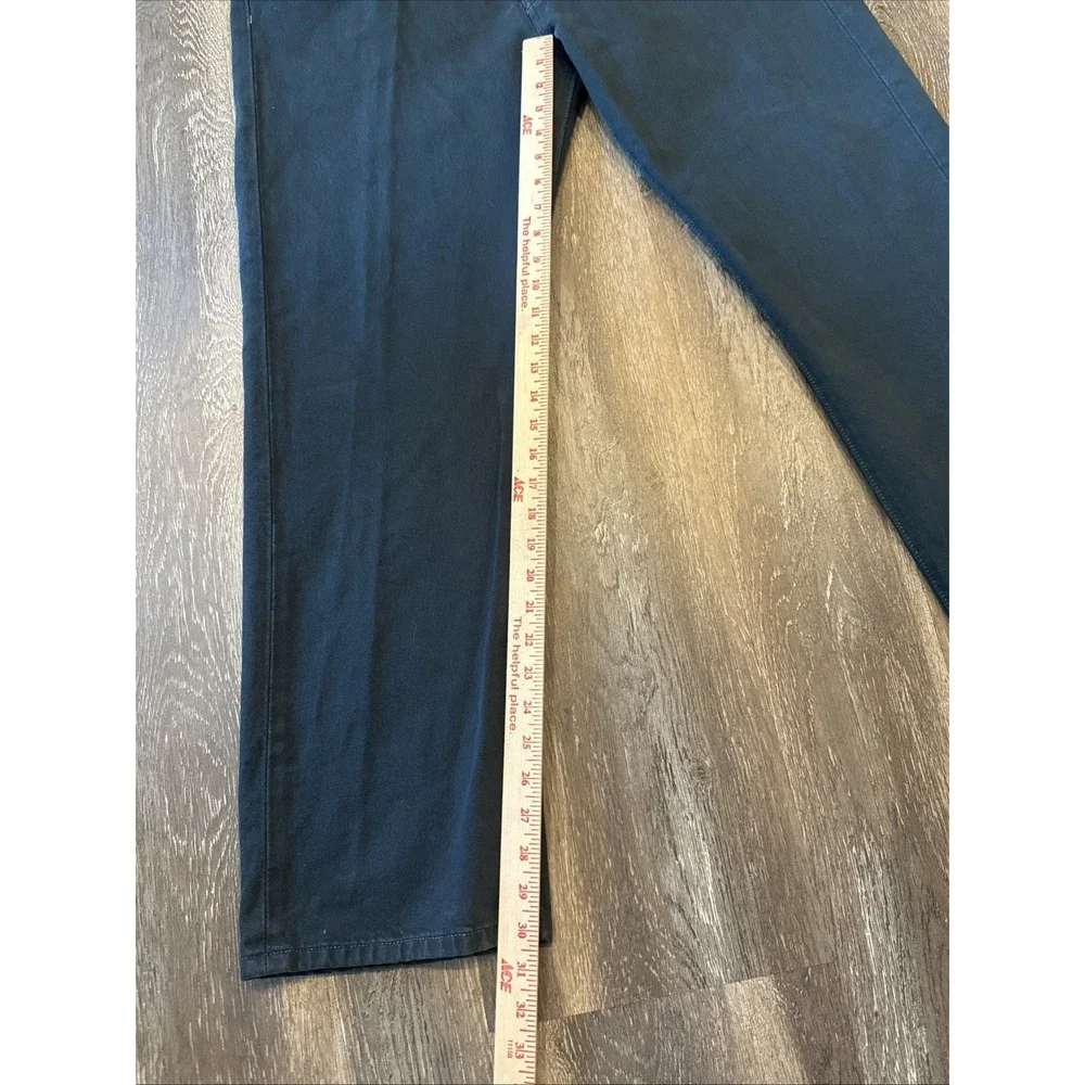 Levis Original 501 Straight Leg Button Fly Men's 38x30 Charcoal